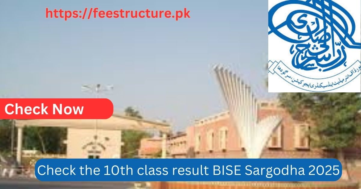 10th Class Result BISE Sargodha 2025